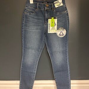 d. jeans Women's High Waist Ankle-Length Denim Jeans